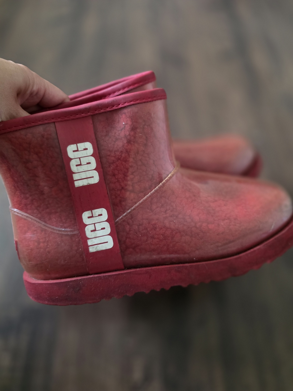 UGG Kids' Pink Waterproof Classic Boot